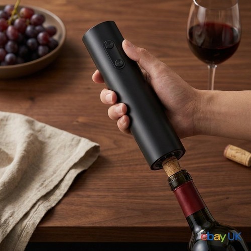 Electric wine bottle opener - bottle,