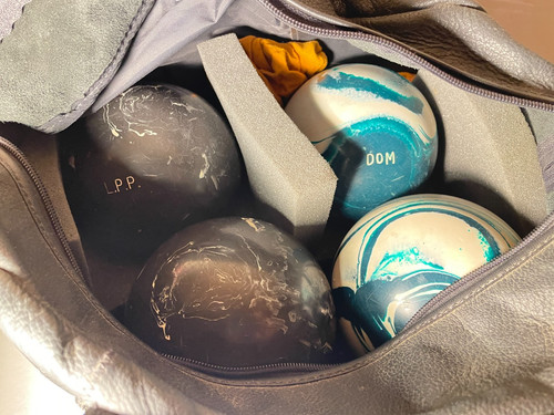 Vtg lot duckpin - lot, bowling