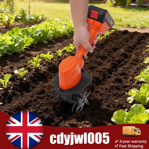 Cordless tiller cultivator - tiller,
