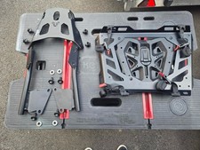 SW Motec Streetrack, luggage rack and adaptor plate, Moto Guzzi V100 Mandello