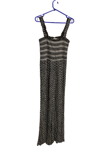 Fat face jumpsuit black white - fat,