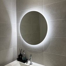 HIB round Bathroom Mirror With