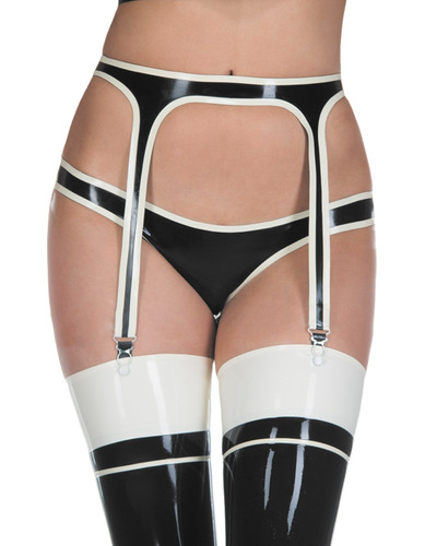 Libidex latex lulu suspender - latex,