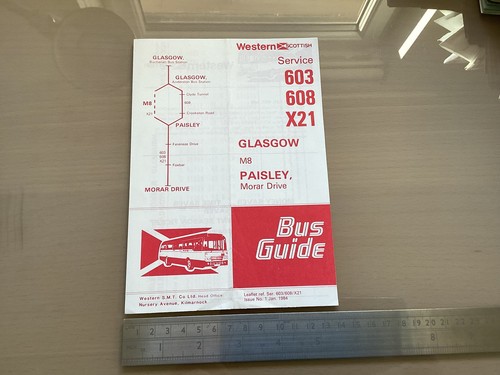 Western scottish bus group - bus,
