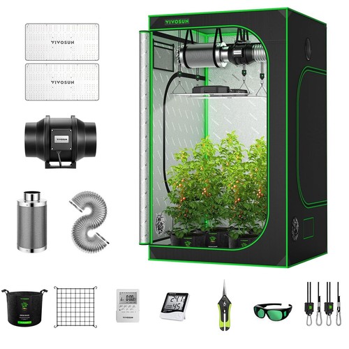 Vivosun 120x120cm grow tent - 120x120cm,