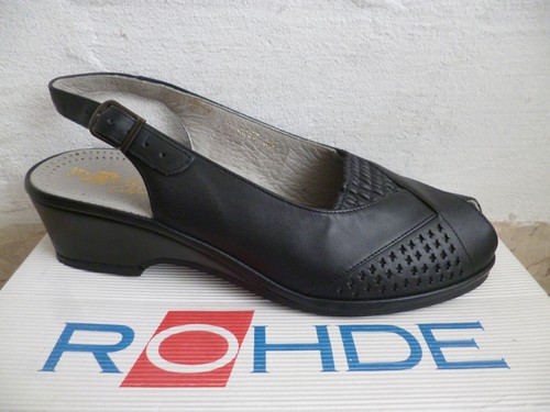Rohde sandal leather - sandal, black