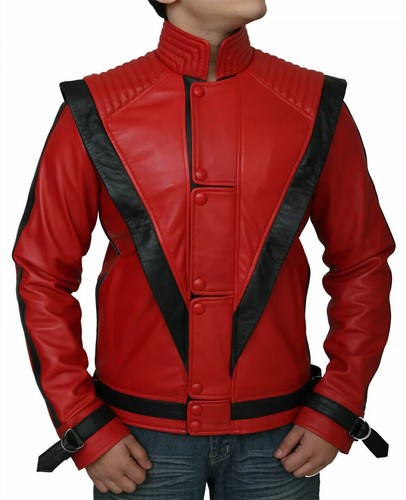 Men red genuine leather - genuine,