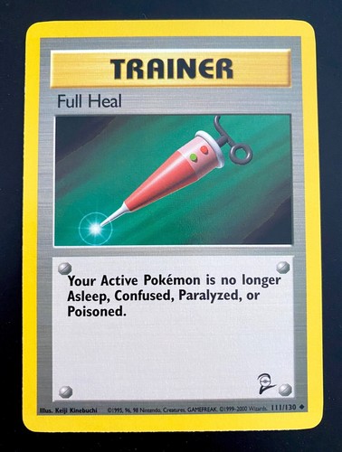 Full heal 111 130 - set, 2