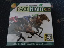 Host Your Own Race Night 4th Edition DVD Game Horse Racing Brand New Sealed