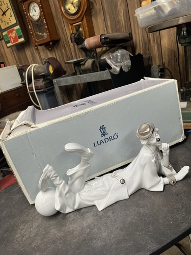 Lladro clown beach - lladro,
