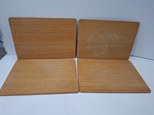 Set placemats wooden oak - 4,