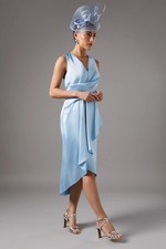 Coast Powder Blue Midi Dress