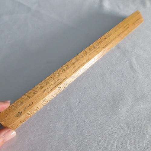 Vintage wooden ruler - vintage, velos