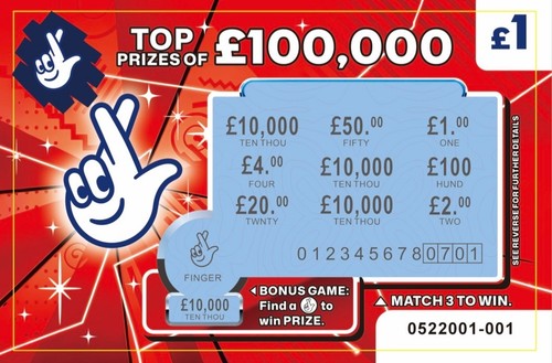 Fake 000 winning lottery - £20,000,