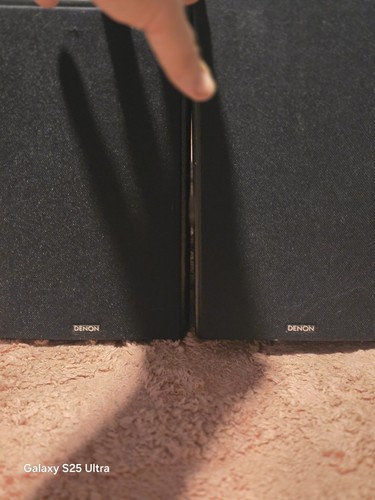 Denon f107 black bookshelf - denon, sc-f107