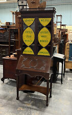 Suffragette WSPU Mahogany Bookcase Bureau