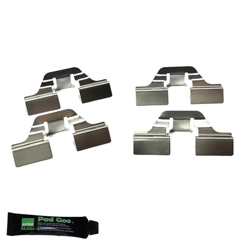 Rear brake pad fitting kit - pad,