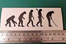 Golf putter evolution logo - golf,
