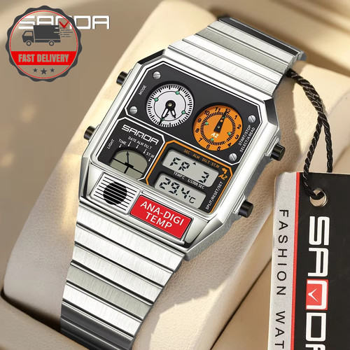Sanda multifunction watch - multifunction,