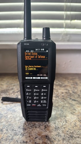 Radio scanner uniden sds 100 - radio,
