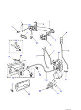 Land Rover Genuine Latch