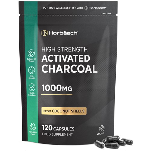 Activated charcoal 1000mg - 1000mg, |