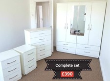 4 Door Wardrobe Set -