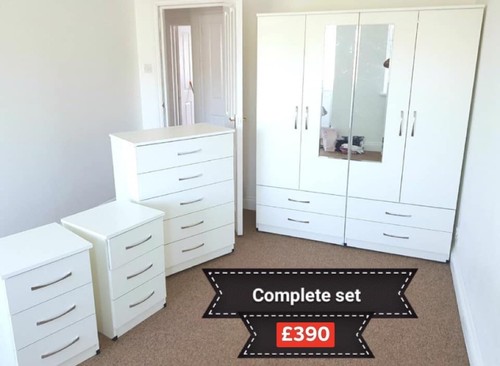 Door wardrobe set - 4,