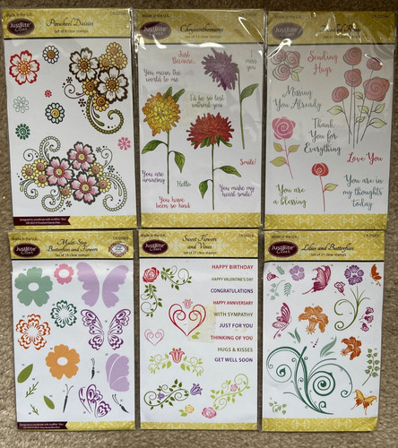 Justrite clear rubber - justrite, stamps