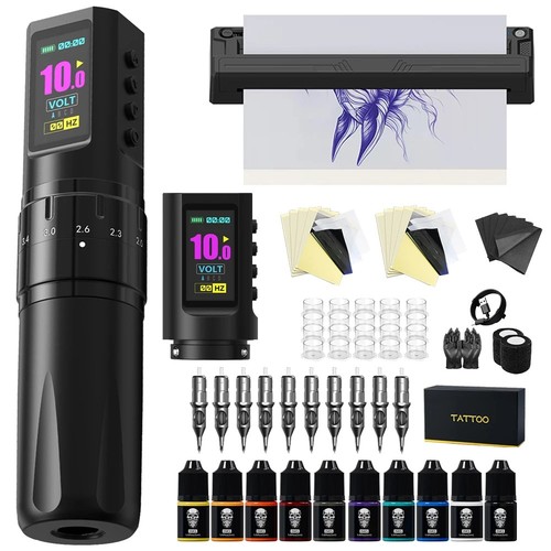 Rotaty tattoo machine kit with - rotaty,