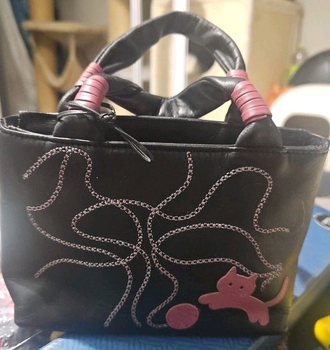 Ciccia leather small grab bag - small,
