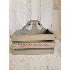 Vintage mini wooden crate