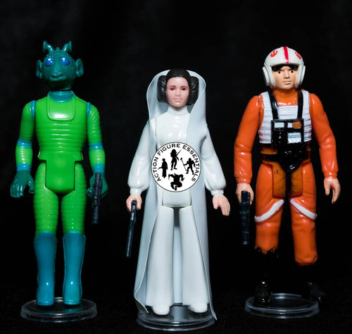 Star wars display stands - display,