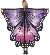 Women Butterfly Wings Shawl