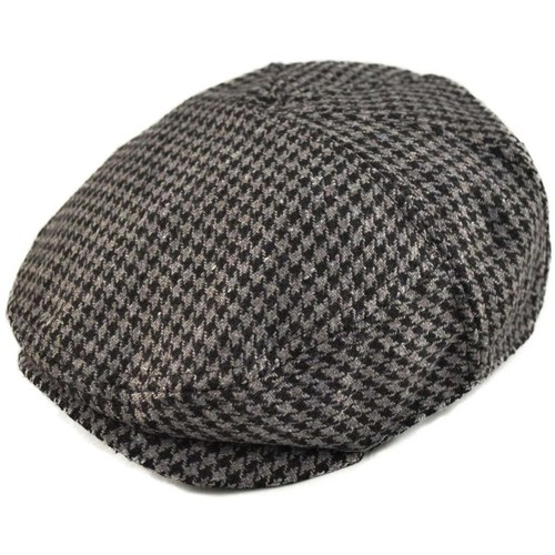 Childrens flat cap - tweed, lined