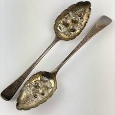 Pair Of Georgian Solid Silver