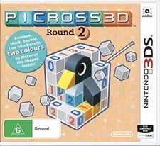 Picross 3D Round 2 3DS  NEW