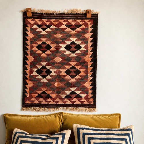 Vintage turkish kilim wall - turkish,