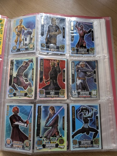 Star wars force attax - star, card