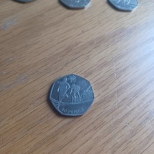 The London Olympic [Triathlon]  50p Coin 2011 Rare Collectible