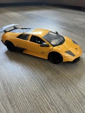 Motor Max Lamborghini Murcielago LP670-4 SV Yellow Scale 1:24