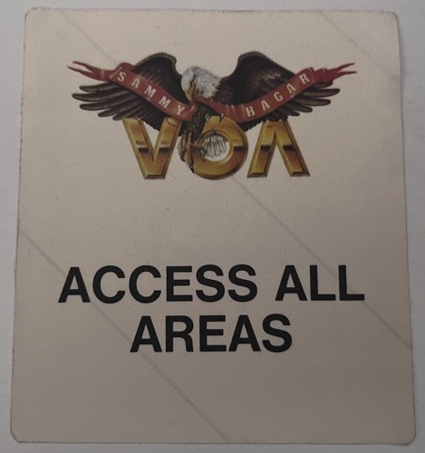 Sammy hagar voa - hagar, tour
