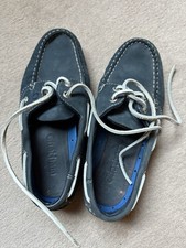 Chatham Navy Leather Deck