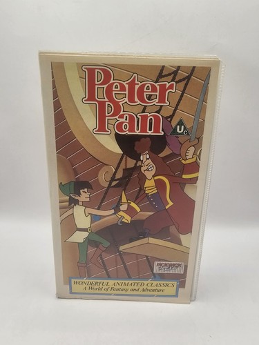 Peter pan vhs - peter, 1988