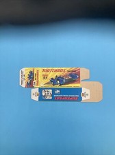 Matchbox blue shark - matchbox, box