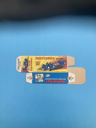 Matchbox blue shark box - shark,