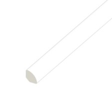 19mm White uPVC Quadrant -