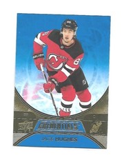 2021-22 UD Credentials - Gold - Jack Hughes - New Jersey Devils #40 - 52/99