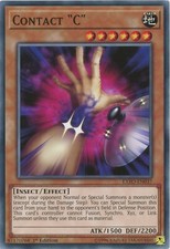 Yugioh Contact "C"  EXFO-EN037 Common  NM