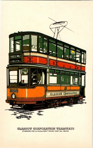 Postcard glasgow corporation - postcard,